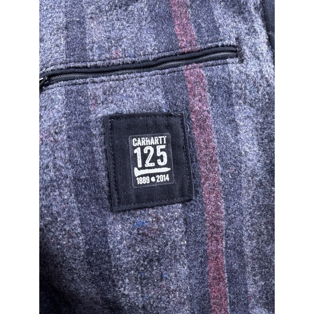 Carhartt J001 BLK Detroit Jacket USA Made Blanket Lined Workwear 4XL - Picture 15 of 16